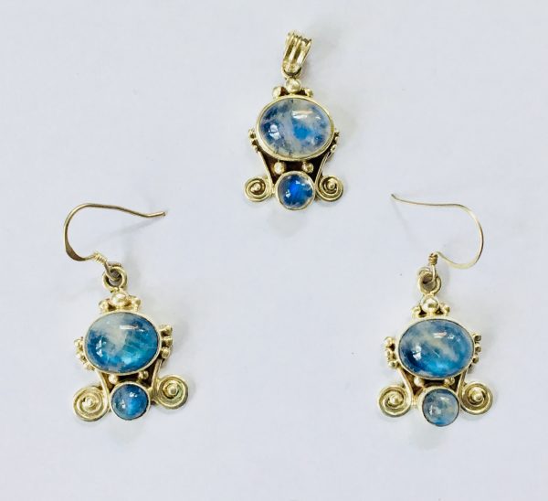 Moonstone Jewelry Set