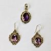 Amethyst Jewelry Set