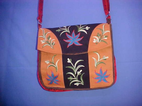 Embroidered Purse