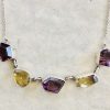 Amethyst & Citrine Necklace